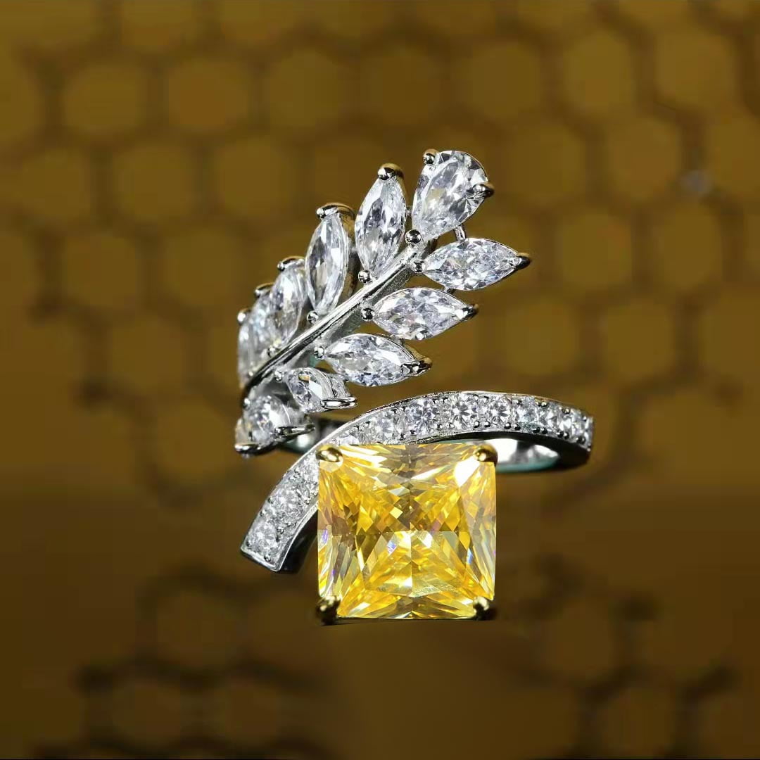 14k Fancy Ring Yellow Gold – Alex Diamond Jewelry